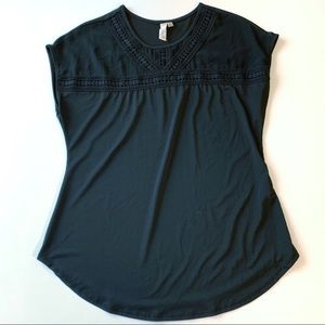 Misia Sheer Panel Top